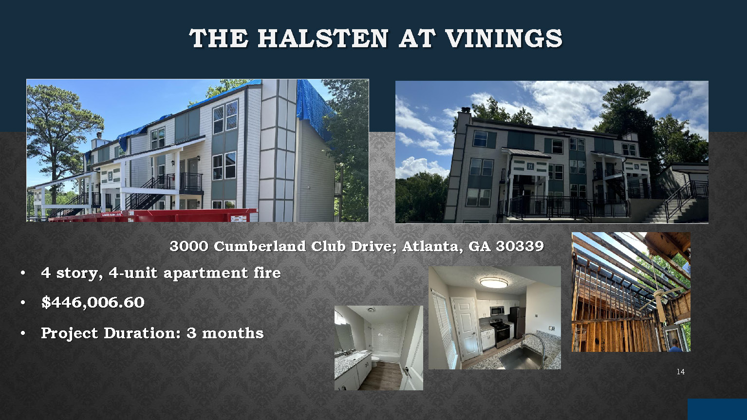 Halsten at Vinings in Atlanta, GA Damage Restoration by ProBuild Construction