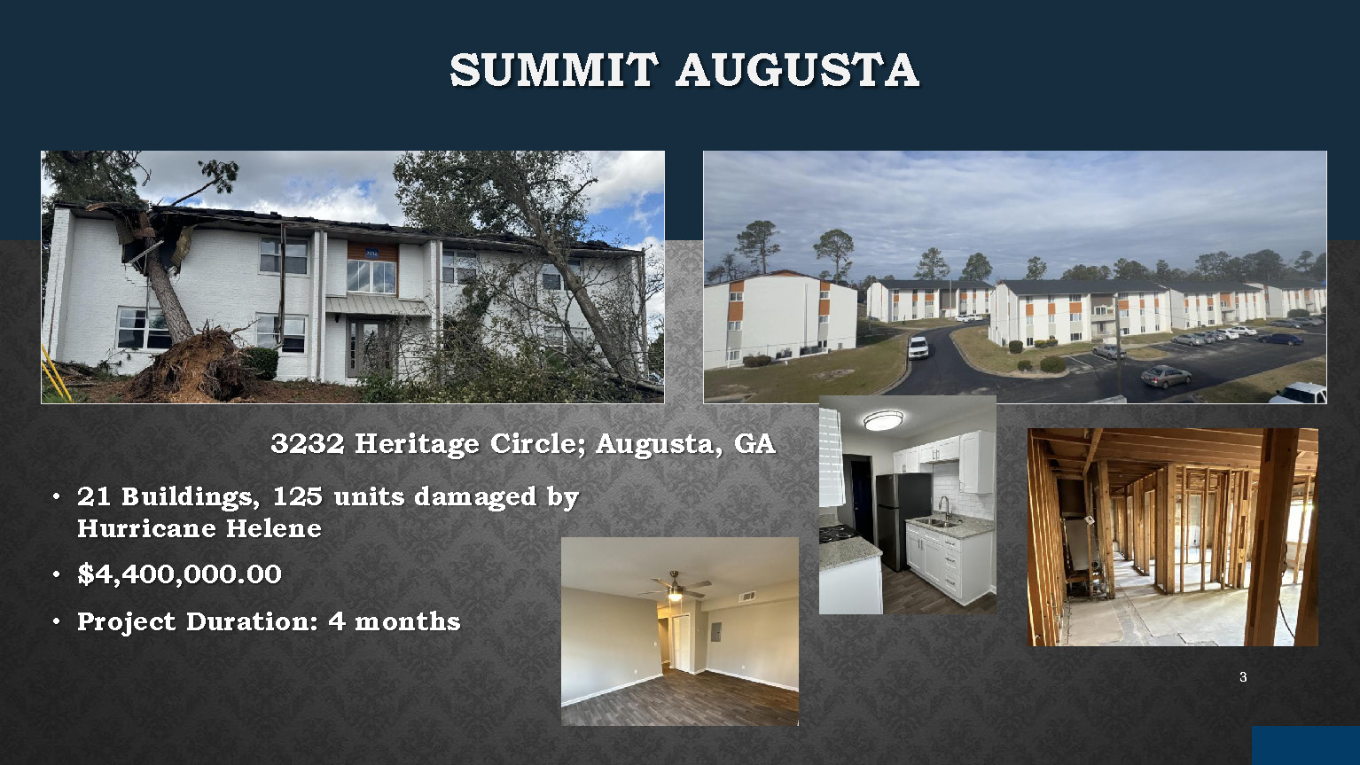Summit Augusta in Augusta, GA Damage Restoration by ProBuild Construction